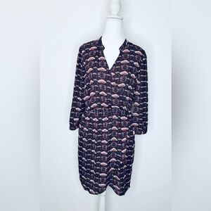 Forever 21 Long-Sleeved Tulip Boho Dress